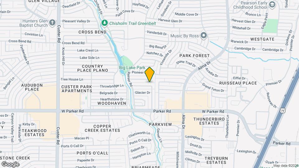 1405 Sequoia Dr Map and Location Details