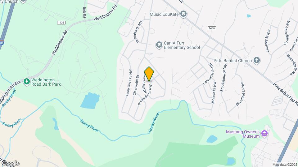 430 Dockside Ln NW Mapa y Detalles de la Ubicación