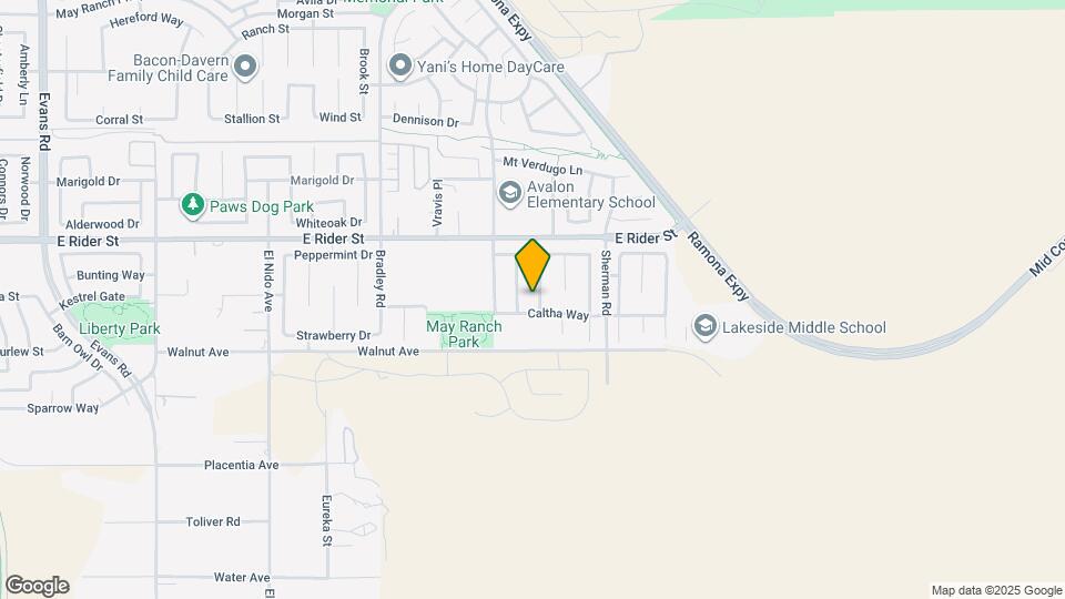 3046 Jacinta Dr Map and Location Details