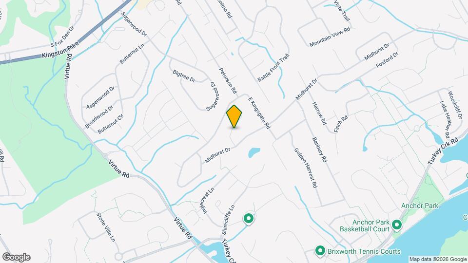 11920 Berwick Ln Map and Location Details