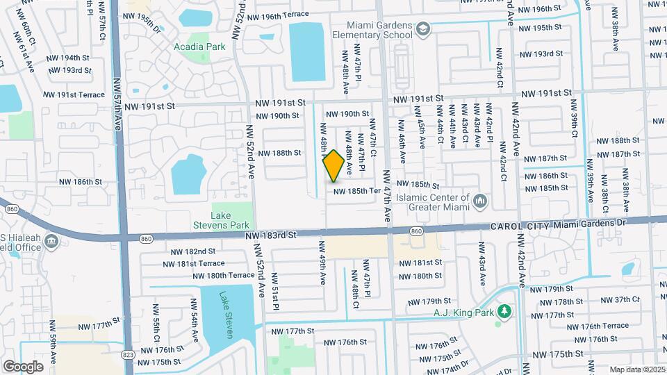 4851 NW 192nd St Map and Location Details