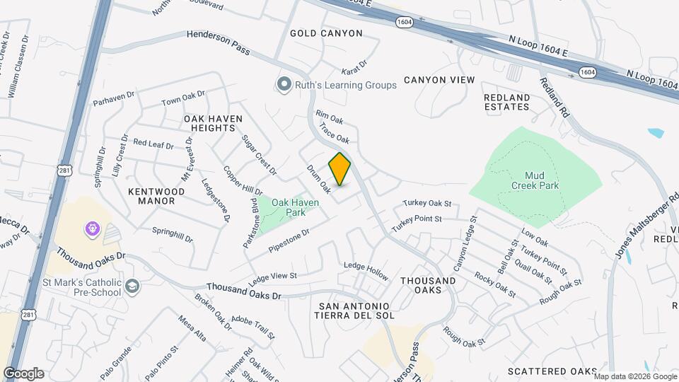 2410 Gem Oak Map and Location Details
