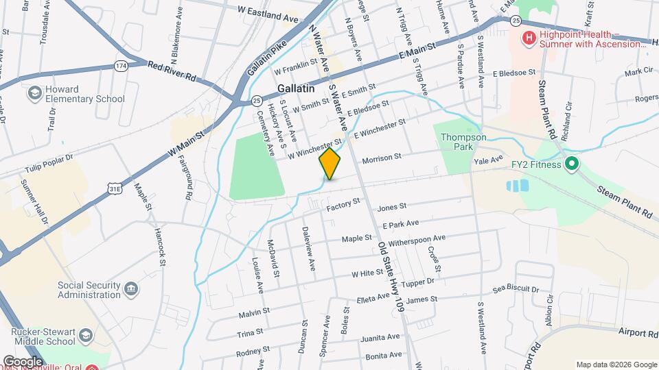 312 W Schell St Map and Location Details