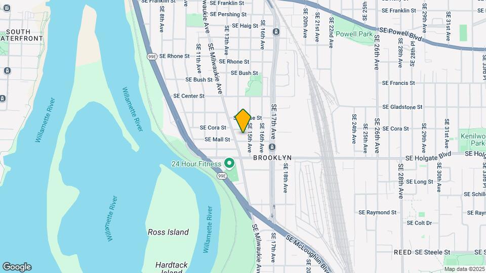 1409 SE Mall St Map and Location Details