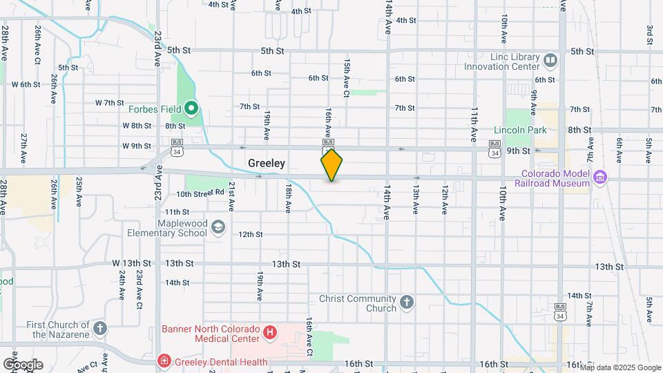 1474 10th St Map and Location Details
