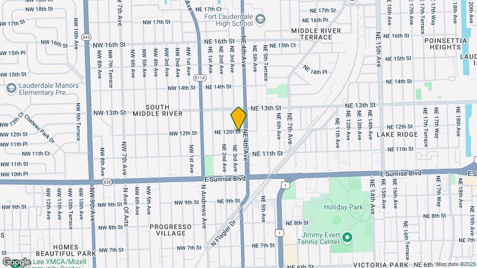1142-1146 NE 3rd Ave Mapa y Detalles de la Ubicación
