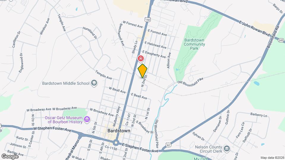 528 N 2nd St Mapa y Detalles de la Ubicación