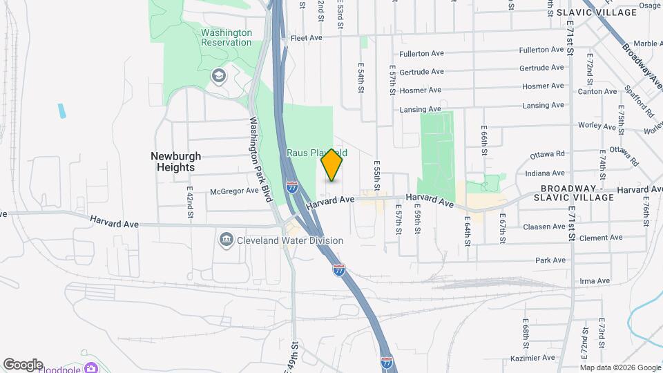 4027 E 52nd St, Unit Dn Mapa y Detalles de la Ubicación