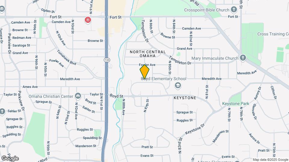 8622 Ames Ave Map and Location Details