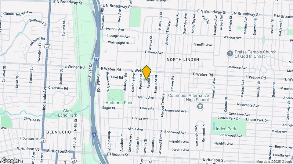 2813 Azelda St Map and Location Details