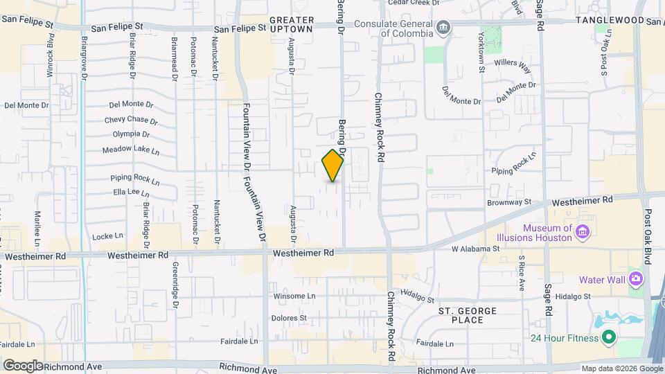 2440 Bering Dr Map and Location Details