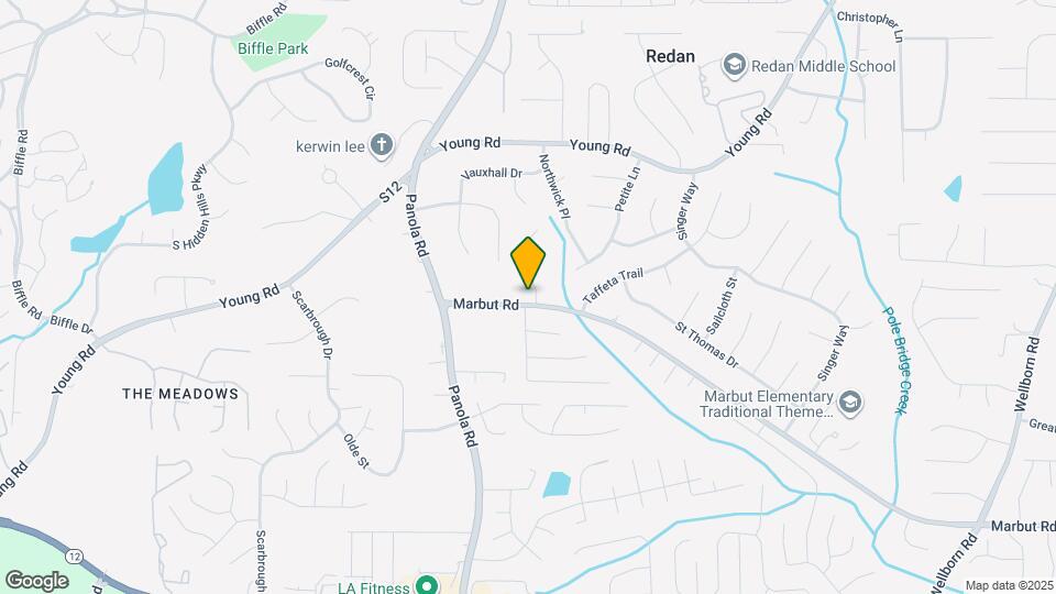 5500 Marbut Rd Map and Location Details