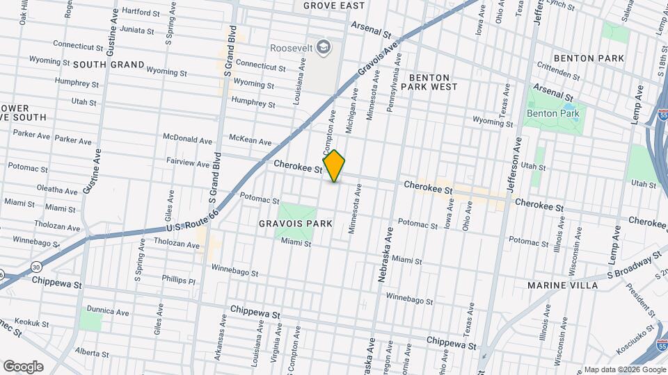 3421 Michigan Ave, Unit 2F Map and Location Details