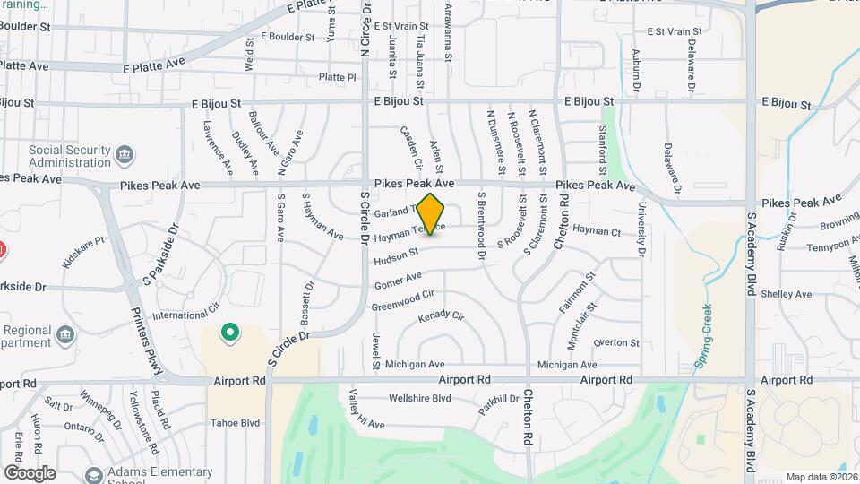 3006 Hudson St Mapa y Detalles de la Ubicación