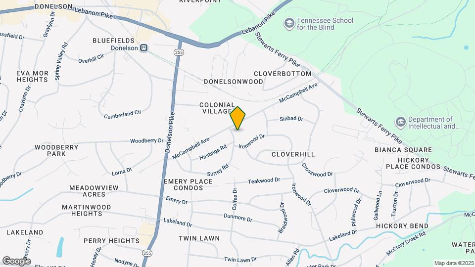 2850 Surrey Rd Map and Location Details