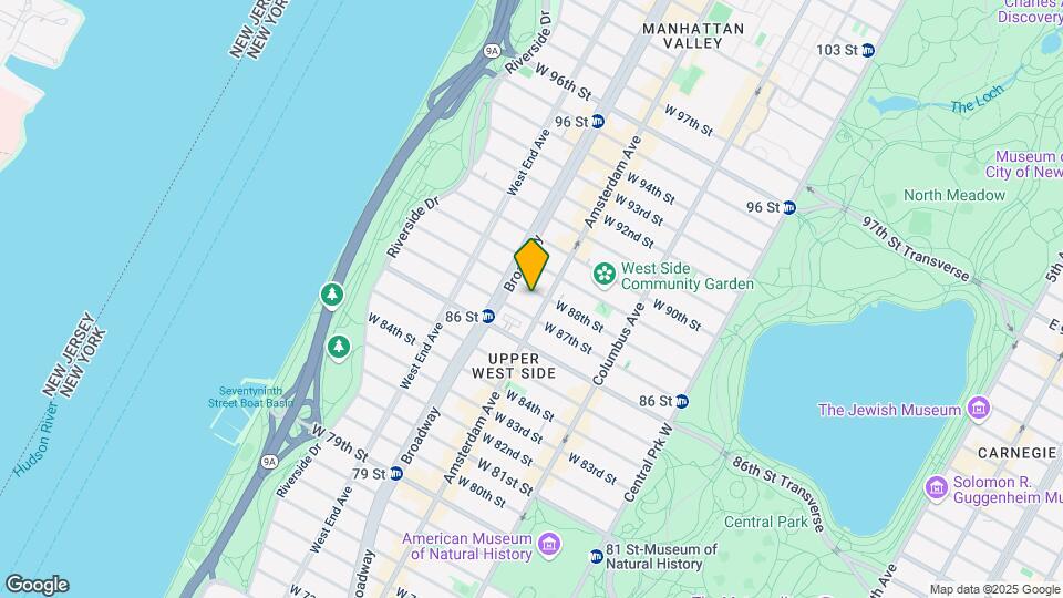 202 W 88th St-Unit -1 Map and Location Details