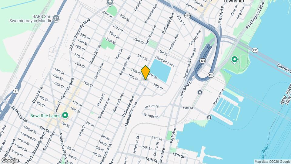 207 19th St Map and Location Details