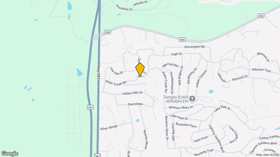 2560 Puter Creek Rd Map and Location Details