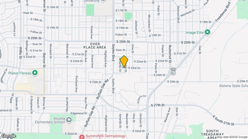 2310 Meander St Map and Location Details