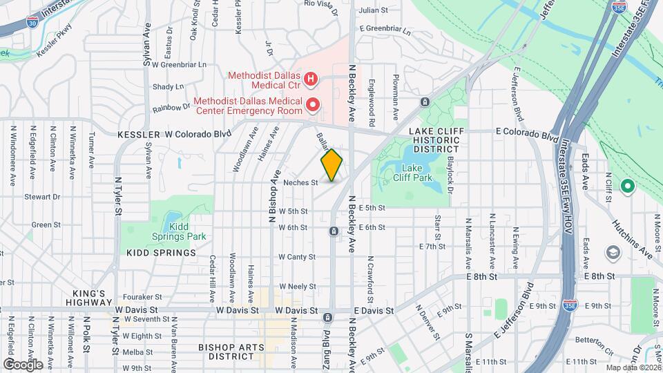 1047 Eldorado Ave Map and Location Details