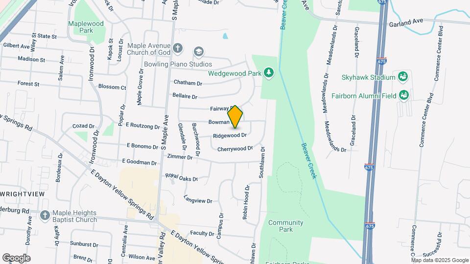 377 Ridgewood Dr Map and Location Details