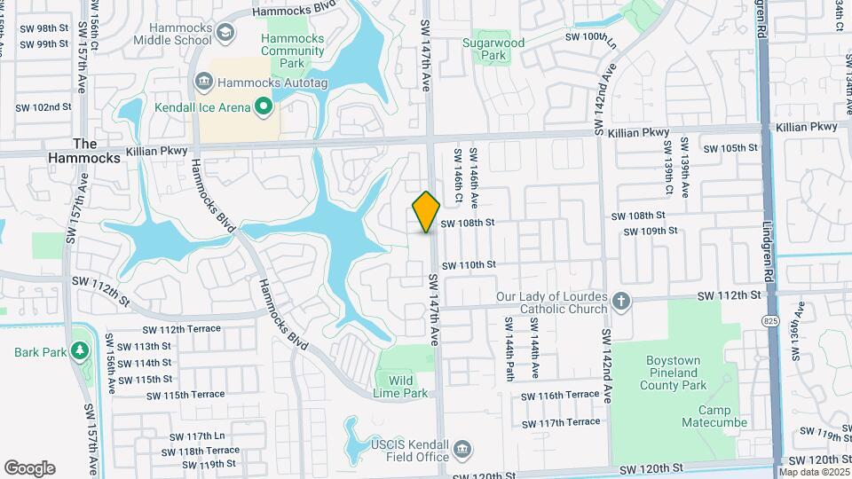14708 SW 108th Ter Map and Location Details