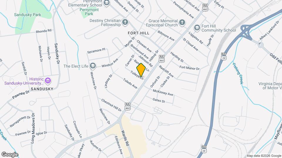 1104 Tolleys Ln Map and Location Details