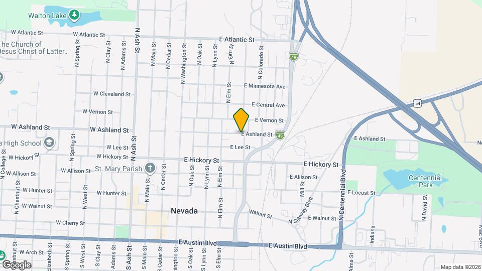 626 E Ashland St Map and Location Details