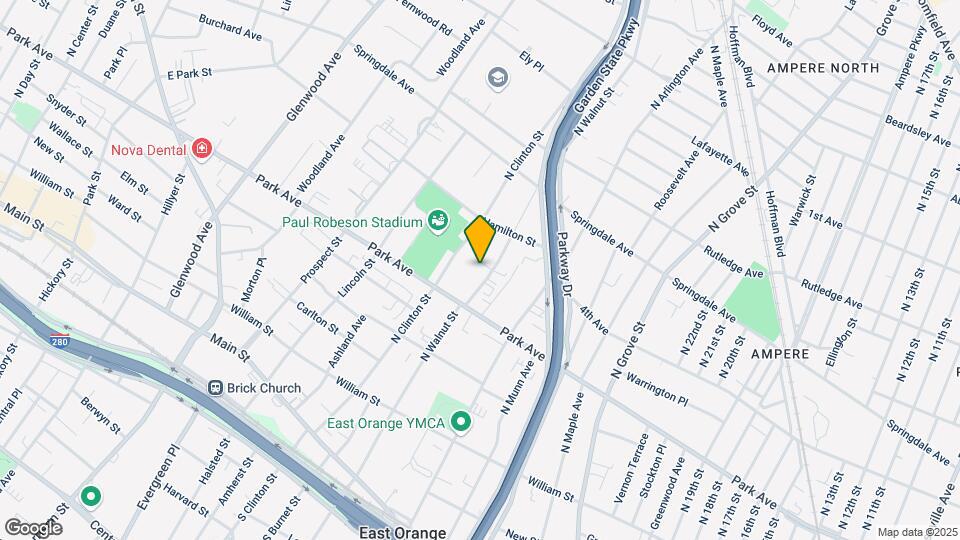 227 N Walnut St Map and Location Details