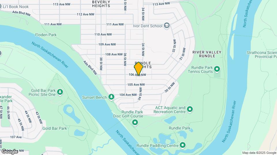 3415 106 Ave NW Map and Location Details