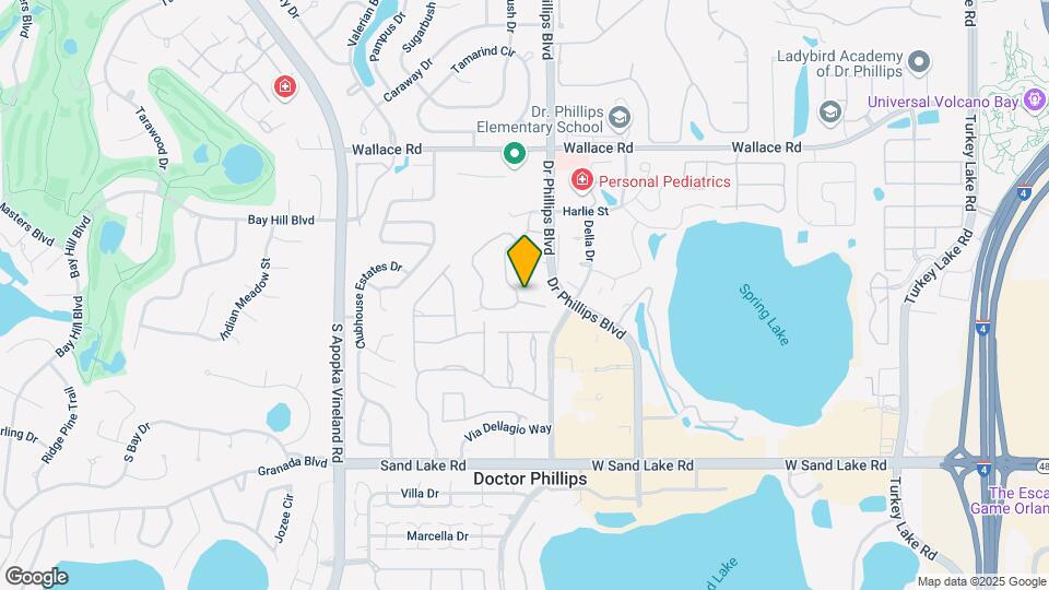 7545 Sugar Bend Dr Map and Location Details