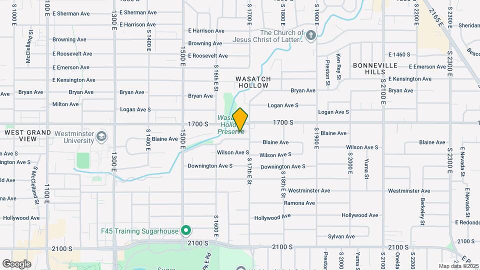 1663 Blaine Ave Map and Location Details