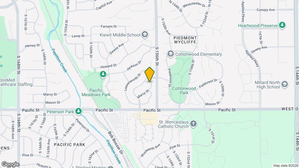 866 S 156th Ave Map and Location Details