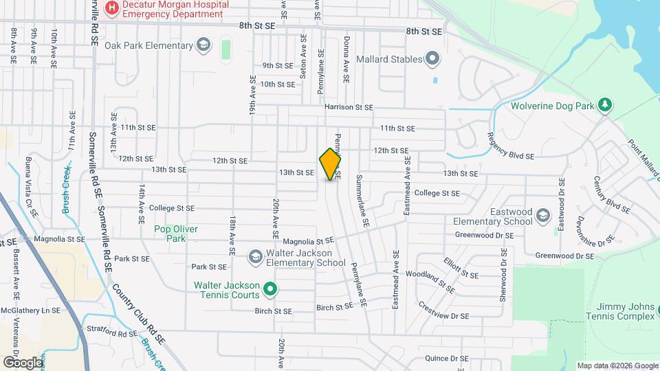 1711 Pennylane SE Map and Location Details