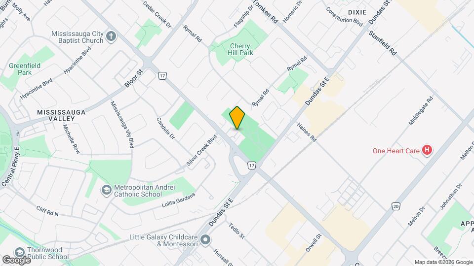 3083 Cawthra Rd Map and Location Details