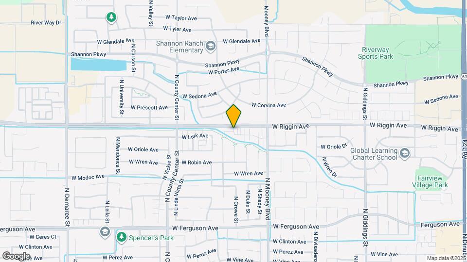 2931 N Crowe St Map and Location Details