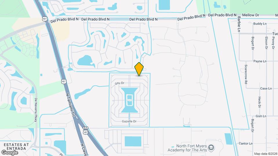 535 Zebra Dr Map and Location Details