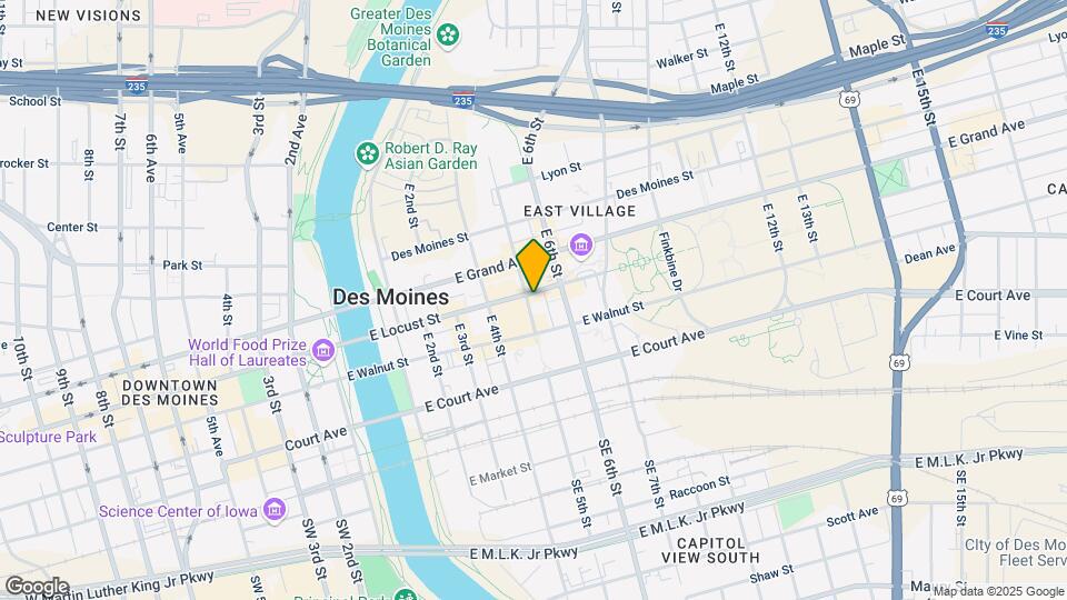 Capitol Village Lofts Mapa y Detalles de la Ubicación