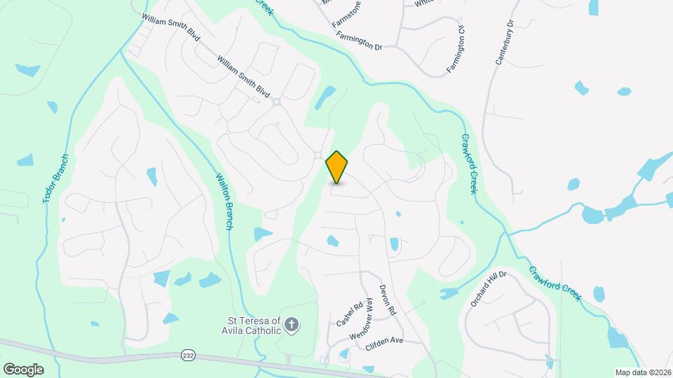 597 Vinings Dr Map and Location Details