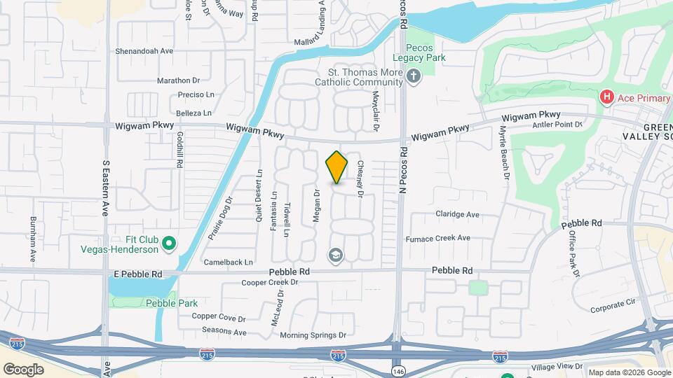 2611 Ashmoore Dr Map and Location Details