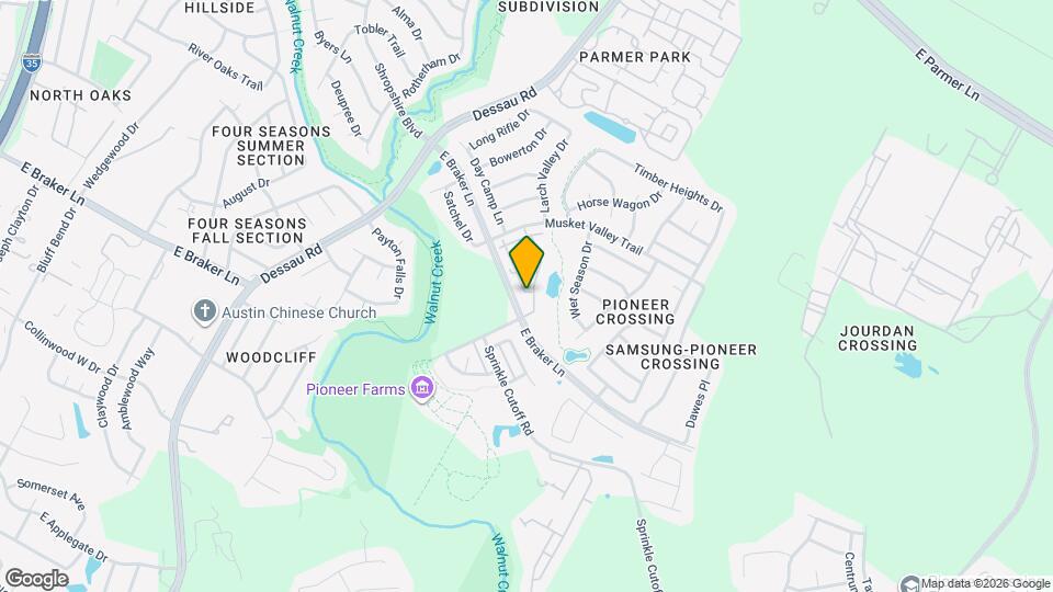 11204 Gadsen Ln Map and Location Details