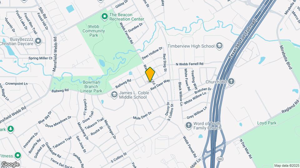 7639 Red Stag St Map and Location Details