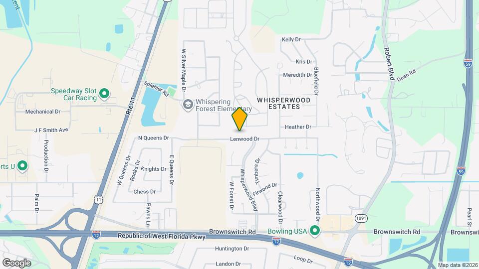 450 Lenwood Dr Map and Location Details