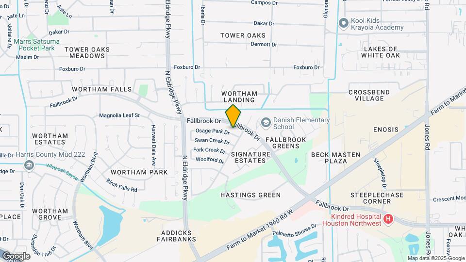 11914 Osage Park Dr Map and Location Details