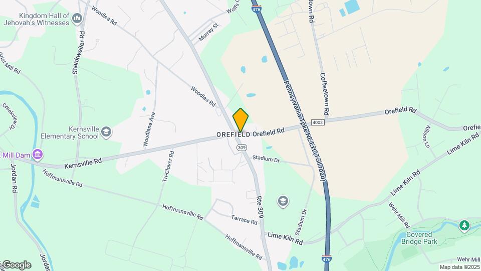 4448 Orefield Rd, Unit Unit B Mapa y Detalles de la Ubicación