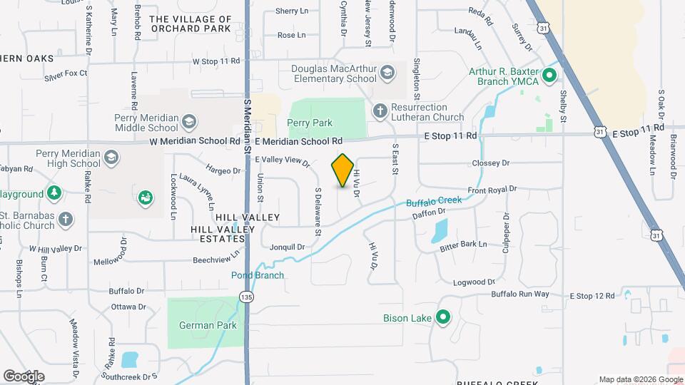8141 Valley Estates Dr Map and Location Details