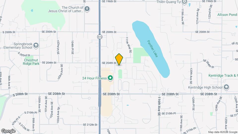 11023 SE 204th St Map and Location Details