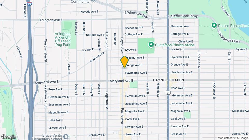 1240 Payne Ave Mapa y Detalles de la Ubicación