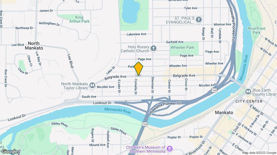 641 Belgrade Ave, Unit 641 Main Floor Map and Location Details