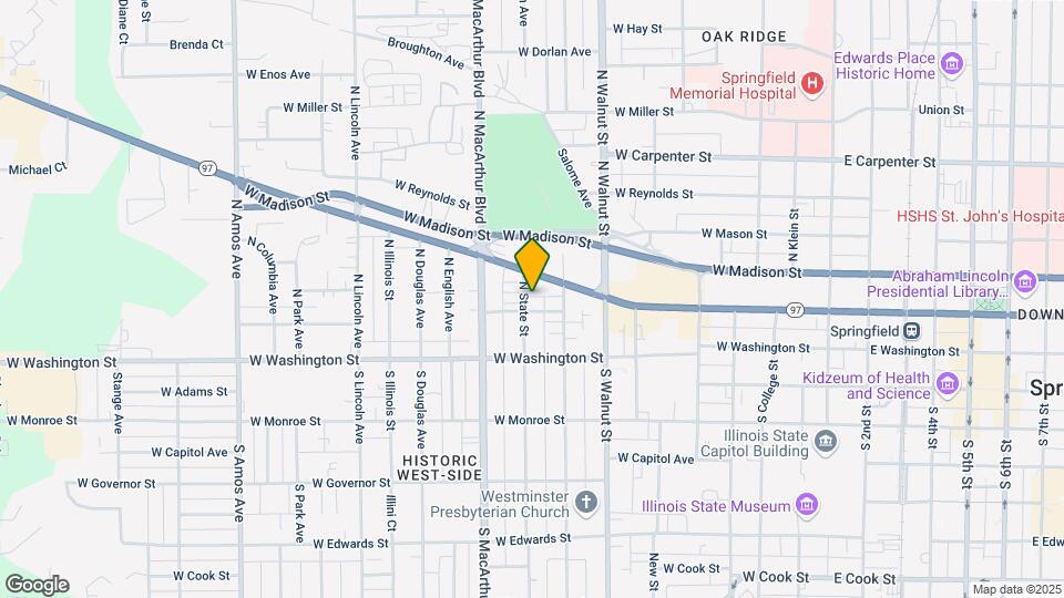 210 N State St Map and Location Details